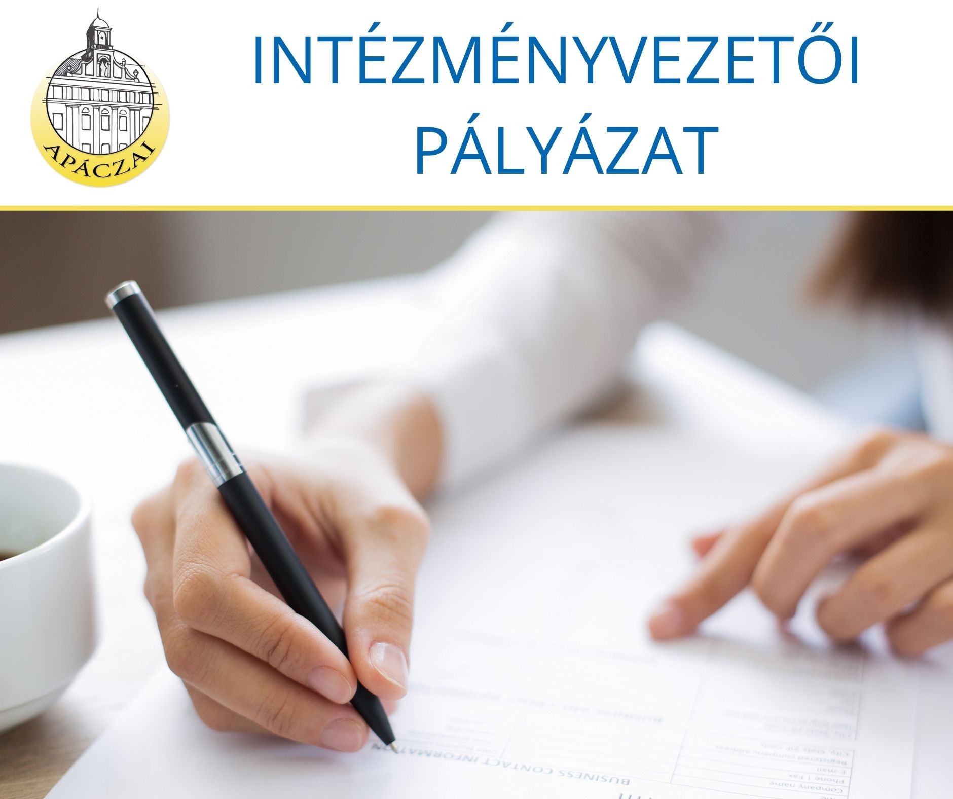 Intézményvezetői pályázat - Apáczai Technikum